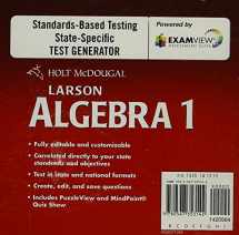 9780547353142-0547353146-Holt McDougal Larson Algebra 1: ExamView Test Generator CD-ROM