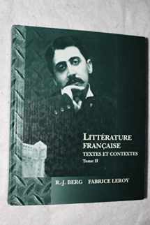 9780470002926-0470002921-Litterature Francaise: Textes et Contextes (French Edition)