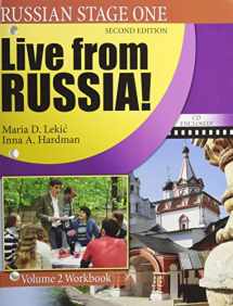 9780757558436-0757558437-Russian Stage One: Live From Russia: Volume 2 Workbook, Second Edition