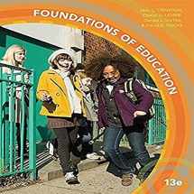 9781305500983-1305500989-Foundations of Education