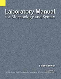 9781556711497-1556711492-Laboratory Manual for Morphology and Syntax, 7th Edition