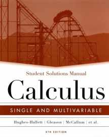 9780471659952-0471659959-Student Solutions Manual to accompany Calculus: Single and Multivariable, 4th Edition