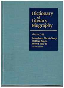 9780787664008-0787664006-DLB 244: American Short Story Writers since World War II, Fourth Series (Dictionary of Literary Biography, 244)