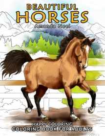 9781519277169-1519277164-Beautiful Horses - Coloring Book for Adults