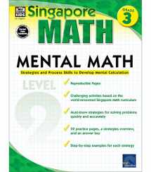 9781936024094-1936024098-Singapore Math – Mental Math Level 2 Workbook for 3rd Grade, Paperback, 64 Pages, Ages 8–9 with Answer Key