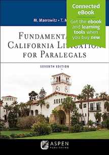 9781543817201-1543817203-Fundamentals of California Litigation for Paralegals (Aspen Paralegal Series)