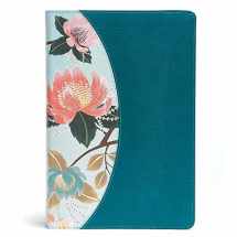 9781433651298-1433651297-CSB Study Bible For Women, Teal Flowers LeatherTouch, Black Letter, Study Notes and Commentary, Articles, Profiles, Word Studies, Charts, Full-Color Maps, Easy-to-Read Bible Serif Type
