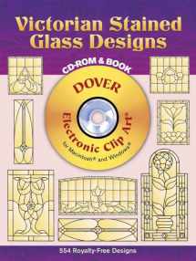 9780486997438-048699743X-Victorian Stained Glass Designs (Book & CD)