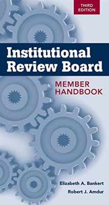 9781449647445-1449647448-Institutional Review Board Member Handbook