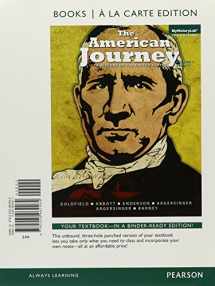 9780205962464-0205962467-The American Journey: A History of the United States, Volume 1, Books a la Carte Edition (7th Edition)
