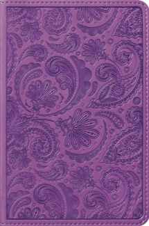 9781433524363-1433524368-ESV Compact Bible (TruTone, Purple, Paisley Design)