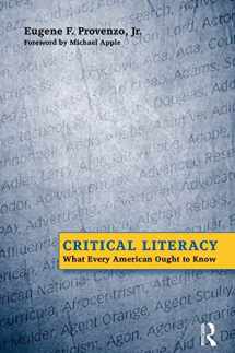 9781594510885-1594510881-Critical Literacy: What Every American Ought to Know