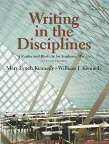 9780205726622-0205726623-Writing in the Disciplines: A Reader and Rhetoric Academic for Writers