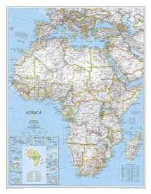 9780792281030-0792281039-National Geographic Africa Wall Map - Classic (24 x 30.75 in) (National Geographic Reference Map)