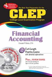 9780738603148-0738603147-CLEP Financial Accounting w/ CD-ROM (CLEP Test Preparation)