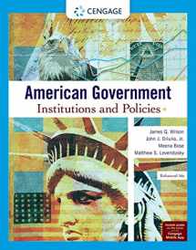 9780357136300-0357136306-American Government: Institutions and Policies, Enhanced (MindTap Course List)