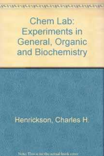 9780787295356-0787295353-Chem Lab: Experiments in General, Organic and Biochemistry
