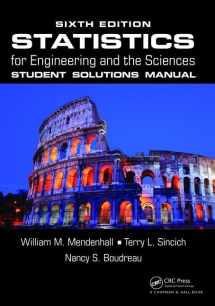 9781138469624-1138469629-Statistics for Engineering and the Sciences Student Solutions Manual
