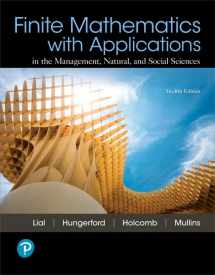 9780134862699-0134862694-Finite Mathematics with Applications and MyLab Math with Pearson eText -- 24-Month Access Card Package