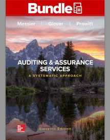 9781260708554-1260708551-Gen Combo Looseleaf Auditing & Assurance Services; Connect Access Card