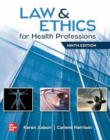 9781260021943-1260021947-Law & Ethics for Health Professions