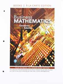 9780135239230-0135239230-Business Mathematics Loose-Leaf Edition Plus MyLab Math with Pearson eText -- 24 Month Access Card Package