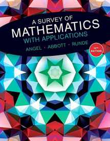 9780134115764-0134115767-A Survey of Mathematics with Applications plus MyLab Math Student Access Card -- Access Code Card Package