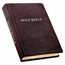 9781432133108-1432133101-KJV Holy Bible, Giant Print Full-size Faux Leather Red Letter Edition - Thumb Index & Ribbon Marker, King James Version, Espresso Brown
