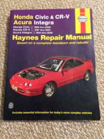 9781563924095-1563924099-Honda Civic 1996-2000, Honda CR-V 1997-2000 & Acura Integra 1994-2000 (Haynes Automotive Repair Manual)