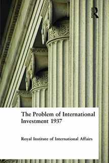 9780415760362-0415760364-The Problem of International Investment 1937