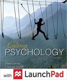 9781319061487-1319061486-Bundle: Loose-leaf Version for Exploring Psychology 10e & LaunchPad for Myers' Exploring Psychology 10e (Six Month Access)