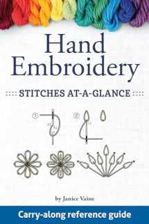 9781935726593-1935726595-Hand Embroidery Stitches At-A-Glance: Carry-Along Reference Guide (Landauer) Pocket-Size Step-by-Step Illustrated How-To for 30 Favorite Stitches, plus Tips & Techniques and Needle & Thread Charts