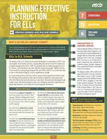 9781416627449-1416627448-Planning Effective Instruction for ELLs (Quick Reference Guide 25-Pack)