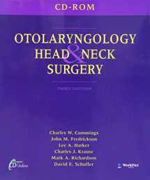 9780323005036-0323005039-Otolaryngology: Head and Neck Surgery, 5-Volume Set and CD-ROM Package (OTOLARYNGOLOGY (CUMMINGS))