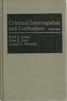 9780683043051-0683043056-Criminal Interrogation and Confessions