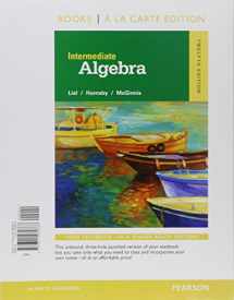 9780134197371-0134197372-Intermediate Algebra, Books a la Carte Edition, Plus Mylab Math -- Access Card Package