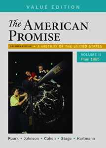 9781319062002-1319062008-The American Promise, Value Edition, Volume 2: A History of the United States