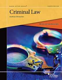 9781684671397-1684671396-Black Letter Outline on Criminal Law (Black Letter Outlines)