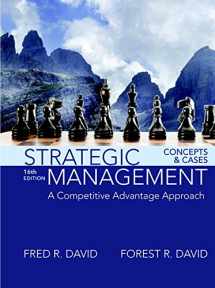 9780134422572-0134422570-Strategic Management: A Competitive Advantage Approach, Concepts and Cases Plus MyLab Management with Pearson eText -- Access Card Package (16th Edition)