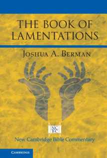 9781108424417-1108424414-The Book of Lamentations (New Cambridge Bible Commentary)