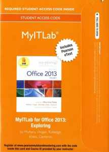 9780133775075-0133775070-MyLab IT with Pearson eText -- Access Card -- for Exploring with Office 2013