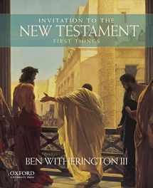 9780199920525-0199920524-Invitation to the New Testament: First Things