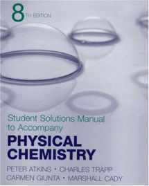 9780716762065-0716762064-Physical Chemistry Student Solutions Manual