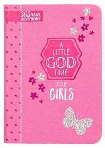 9781424559640-1424559642-A Little God Time for Girls: 365 Daily Devotions (Imitation/Faux Leather) – Motivational Devotions for Girls of Ages 9-12, Perfect Gift for Daughters, Birthdays, Holidays, and More