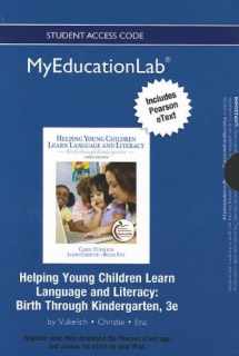 9780133040920-0133040925-New Myeducationlab with Pearson Etext -- Standalone Access Card -- For Helping Young Children Learn Language and Literacy: Birth Through Kindergarten