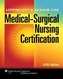 9781451116571-1451116578-Lippincott's Review for Medical-surgical Nursing Certification (LWW, Springhouse Review for Medical-Surgical Nursing Certification)