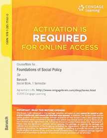 9781285751610-1285751612-Coursemate for Foundations of Social Policy