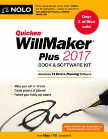 9781413323108-1413323103-Quicken Willmaker Plus 2017 Edition: Book & Software Kit