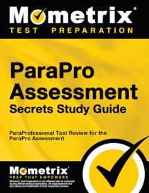 9781610724845-1610724844-ParaPro Assessment Secrets Study Guide: ParaProfessional Test Review for the ParaPro Assessment