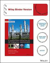 9781119231240-1119231248-Elementary Principles of Chemical Processes 4e Binder Ready Version + WileyPLUS Registration Card (Wiley Plus Products)